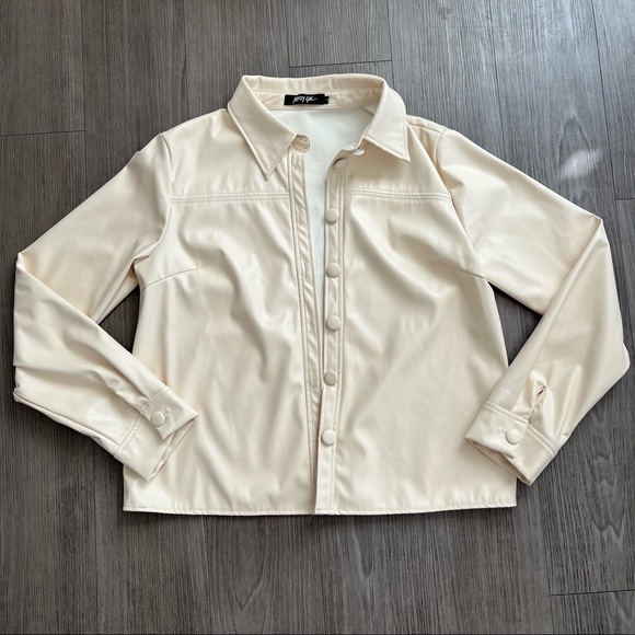 Nasty Gal Jackets & Blazers - Lightweight Leather Jacket